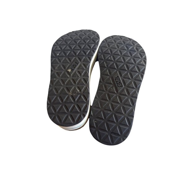 Teva Womens Platform Sandals Size 9 Mesh Straps Khaki Brown Adjustable Outdoor - Picture 5 of 6